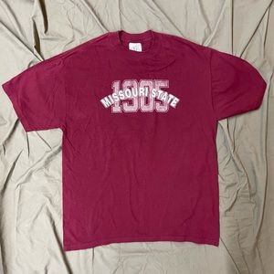 Missouri State University 1905 T-Shirt size Large